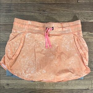 Backcountry Orange Athletic Skort